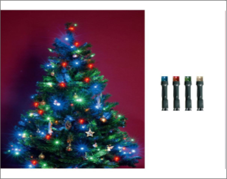 Belt�ri sz�nes f�nyf�z�r, 50 LED